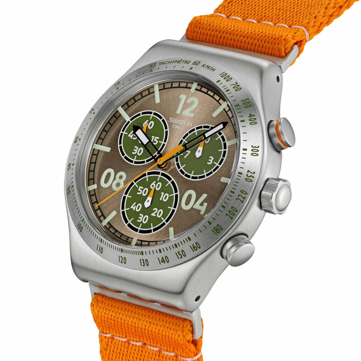 swatch スウォッチ 腕時計 メンズ アイロニー IRONY VACATION TIME クロノグラフ YVS101【2025 新作】