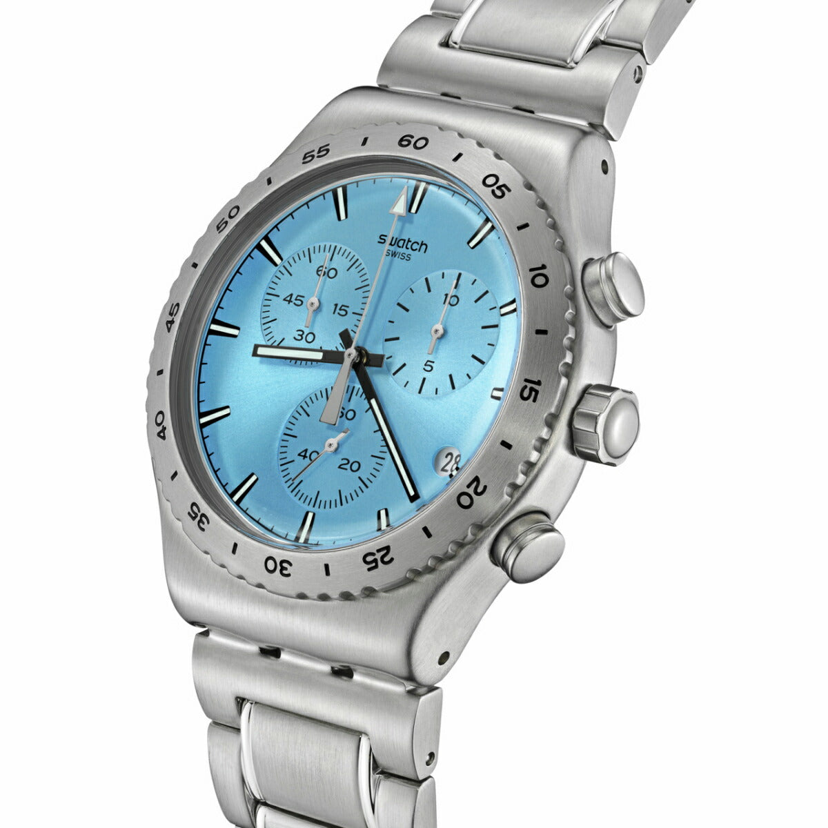 swatch スウォッチ アイロニー IRONY THAT'S SO PEACHY 腕時計 メンズ レディース YVS528G【2024 新作】