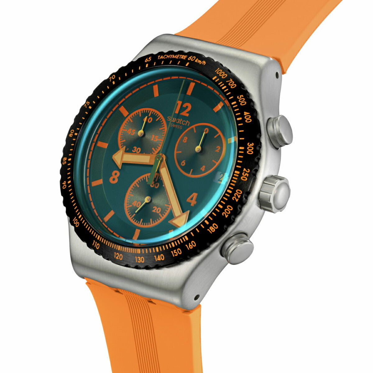 swatch スウォッチ アイロニー IRONY TANGERINE TIGER 腕時計 メンズ レディース YVS529【2024 新作】