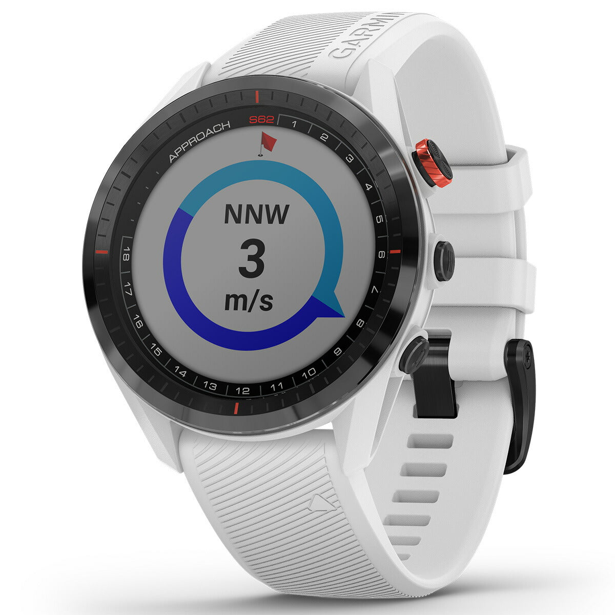 ガーミン GARMIN Approach S62 アプローチ S62 GPS ゴルフウォッチ スマートウォッチ ウェアラブル 腕時計 メンズ レディース ホワイト 010-02200-21