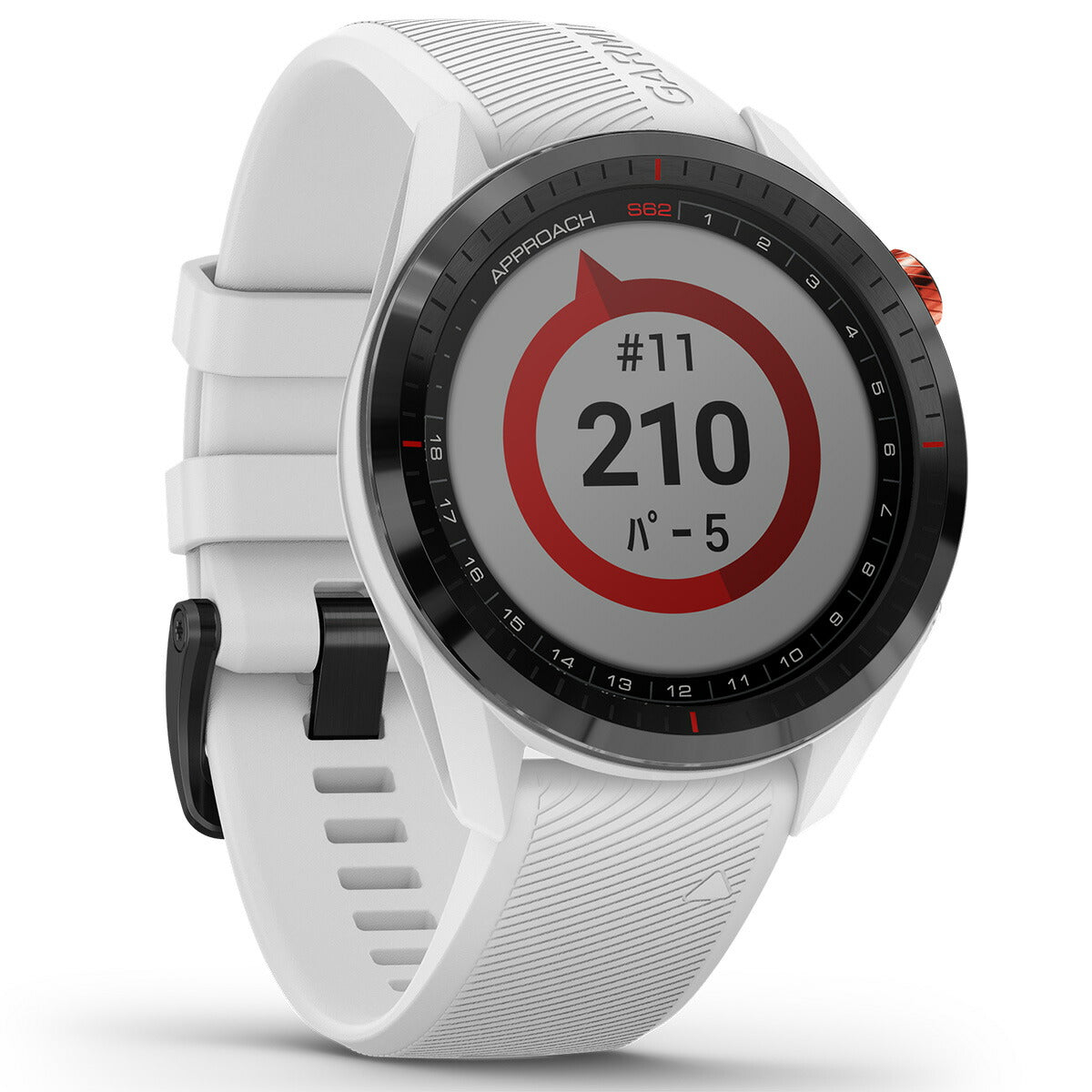 ガーミン GARMIN Approach S62 アプローチ S62 GPS ゴルフウォッチ スマートウォッチ ウェアラブル 腕時計 メンズ レディース ホワイト 010-02200-21
