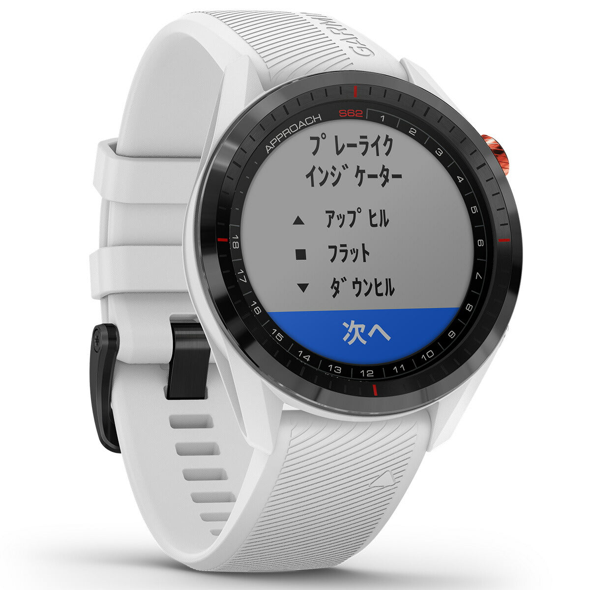 ガーミン GARMIN Approach S62 アプローチ S62 GPS ゴルフウォッチ スマートウォッチ ウェアラブル 腕時計 メンズ レディース ホワイト 010-02200-21