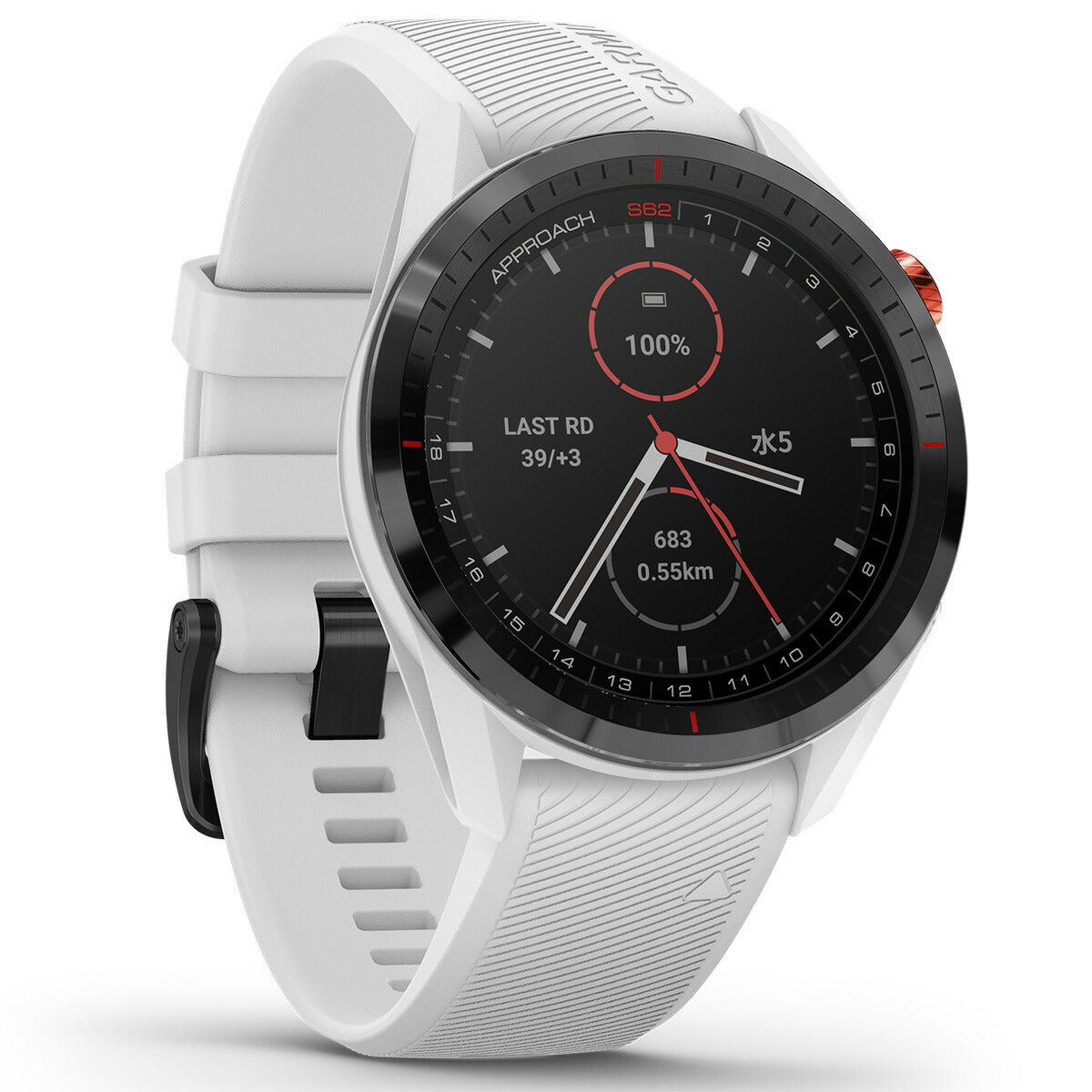 ガーミン GARMIN Approach S62 アプローチ S62 GPS ゴルフウォッチ スマートウォッチ ウェアラブル 腕時計 メンズ レディース ホワイト 010-02200-21