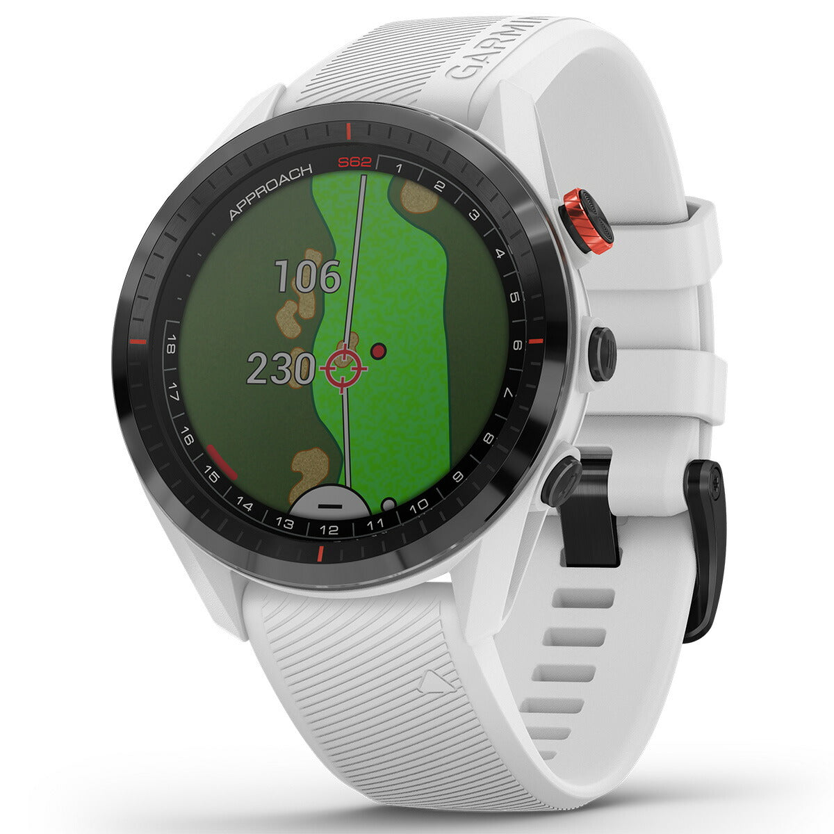 ガーミン GARMIN Approach S62 アプローチ S62 GPS ゴルフウォッチ スマートウォッチ ウェアラブル 腕時計 メンズ レディース ホワイト 010-02200-21