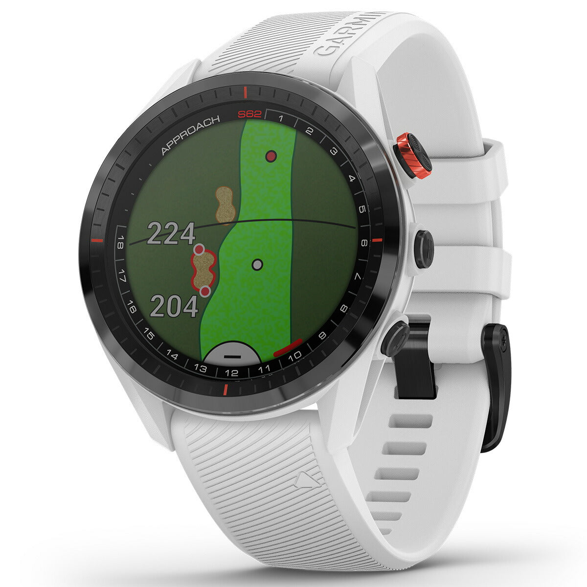 ガーミン GARMIN Approach S62 アプローチ S62 GPS ゴルフウォッチ スマートウォッチ ウェアラブル 腕時計 メンズ レディース ホワイト 010-02200-21