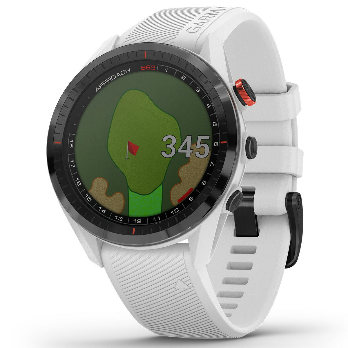 ガーミン GARMIN Approach S62 アプローチ S62 GPS ゴルフウォッチ スマートウォッチ ウェアラブル 腕時計 メンズ レディース ホワイト 010-02200-21