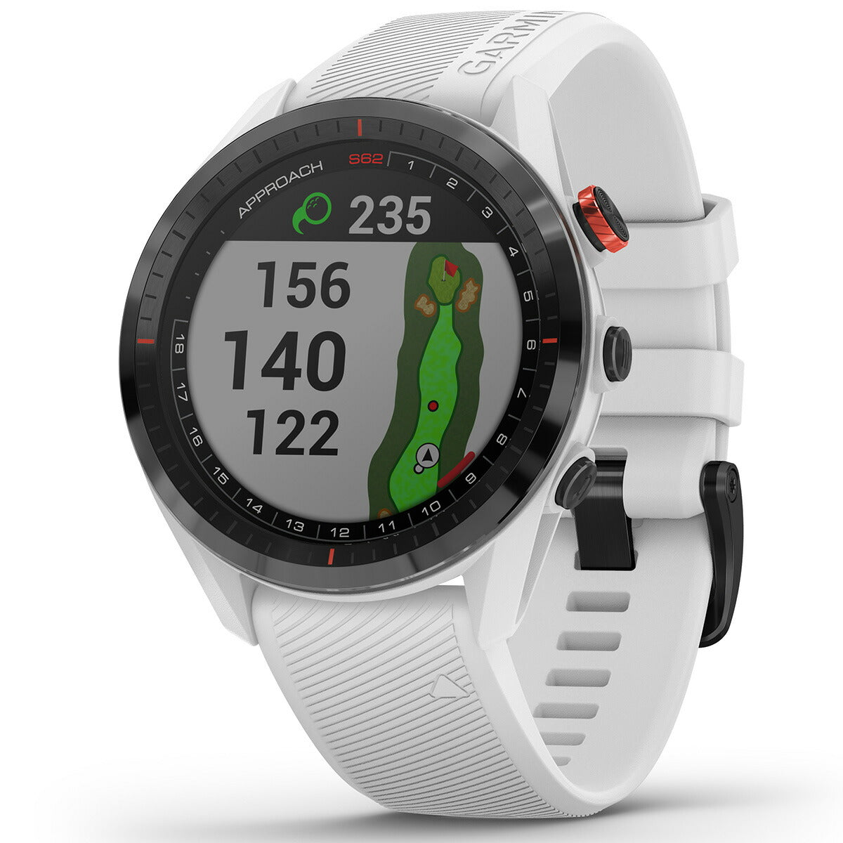ガーミン GARMIN Approach S62 アプローチ S62 GPS ゴルフウォッチ スマートウォッチ ウェアラブル 腕時計 メンズ レディース ホワイト 010-02200-21