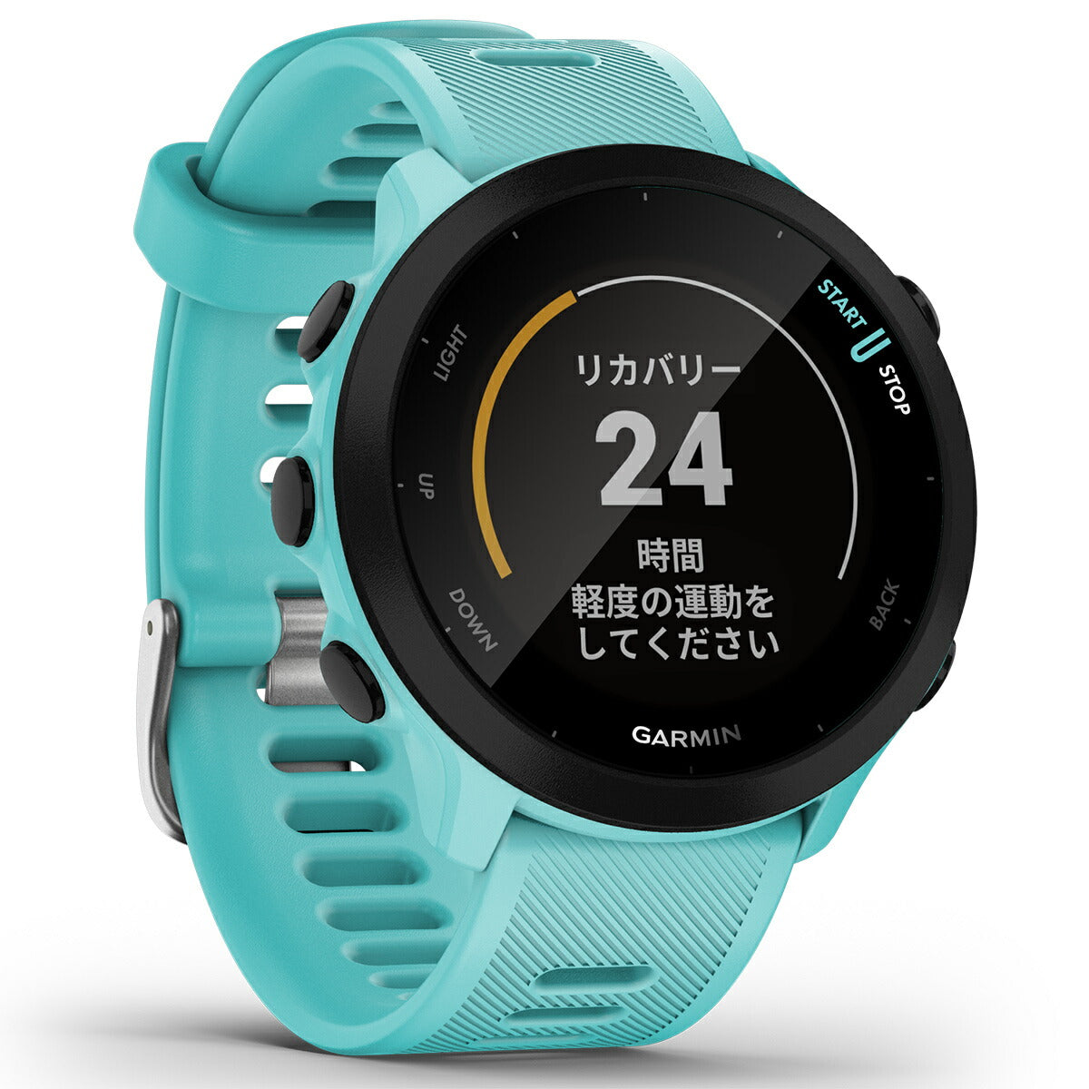 GPSランニングウォッチ ガーミン GARMIN ForeAthlete 55 Aqua (010-02562-42) スマートウォッチ マラソン 水泳 トレッドミルラン ピラティス ヨガ 心拍計 加速度計 睡眠計 健康管理