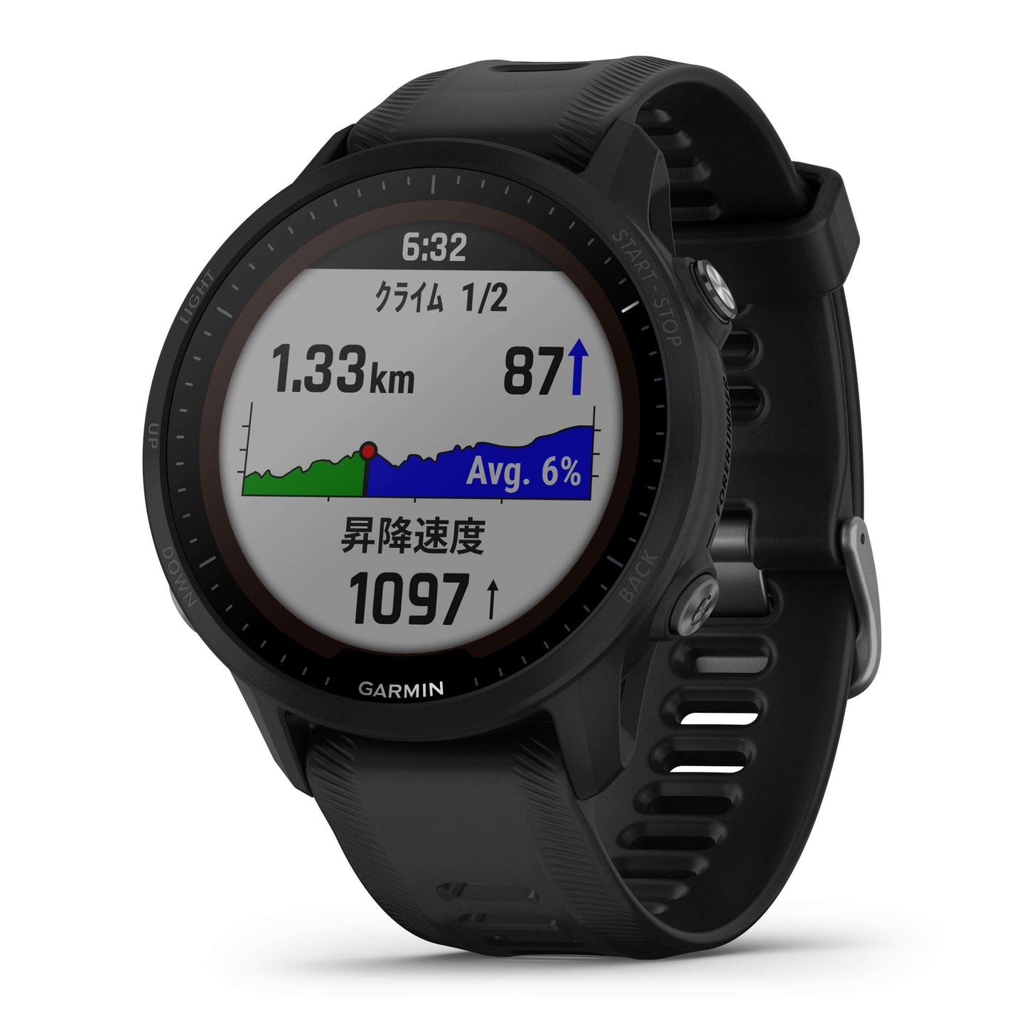 ガーミン GARMIN Forerunner 955 DualPower Black フォアランナー デュアルパワー ブラック GPS ランニング スマートウォッチ ウェアラブル 腕時計 010-02638-D0