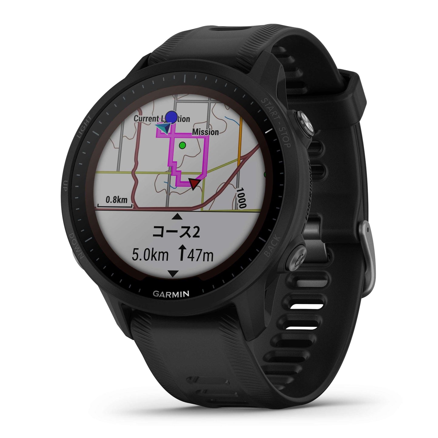 ガーミン GARMIN Forerunner 955 DualPower Black フォアランナー デュアルパワー ブラック GPS ランニング スマートウォッチ ウェアラブル 腕時計 010-02638-D0