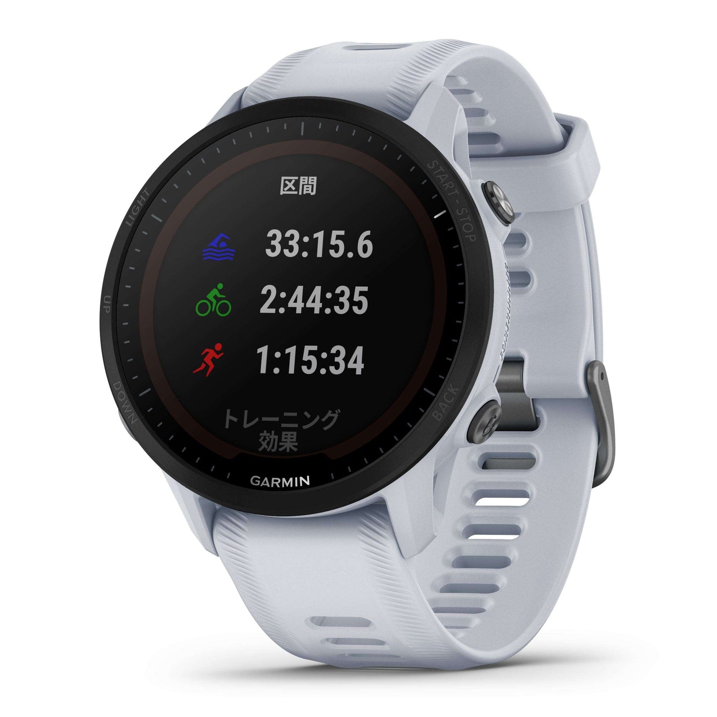 ガーミン GARMIN Forerunner 955 DualPower White フォアランナー デュアルパワー ホワイト GPS ランニング スマートウォッチ ウェアラブル 腕時計 010-02638-D1