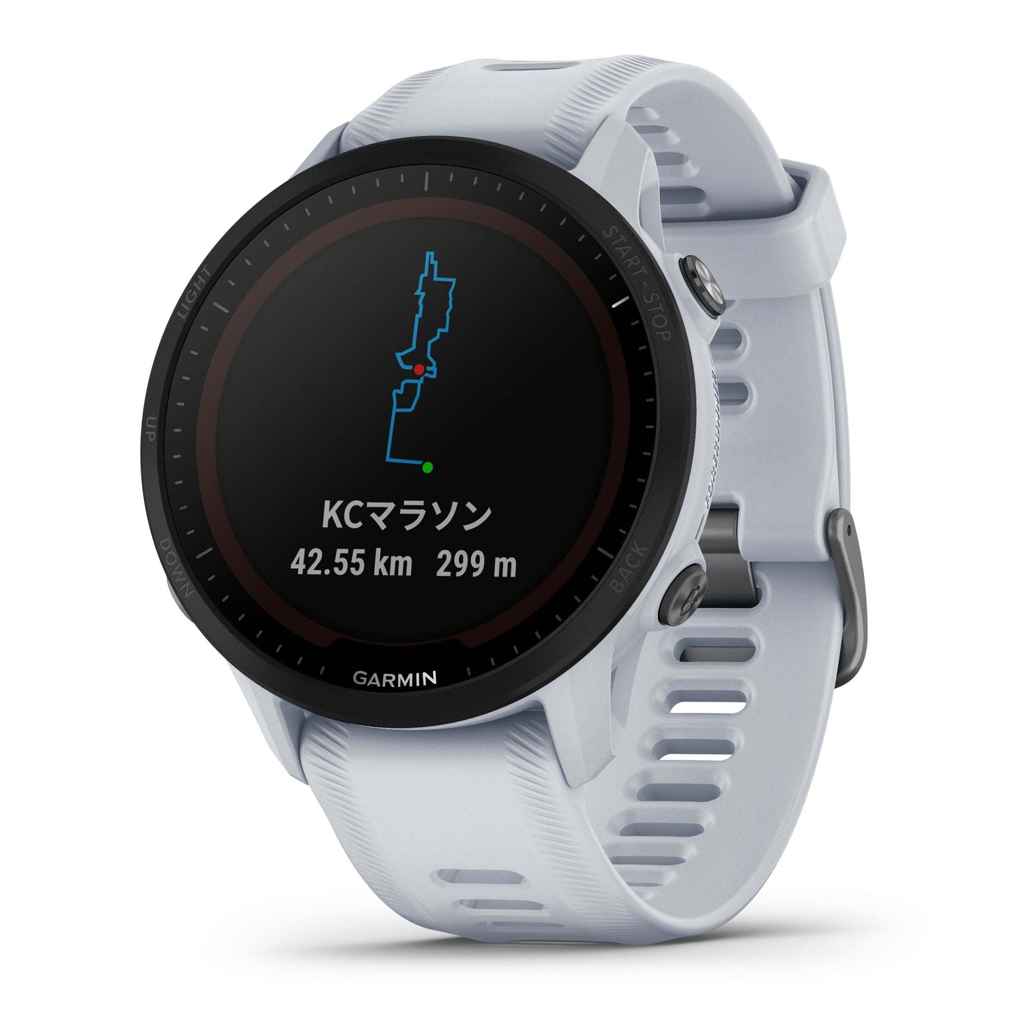 ガーミン GARMIN Forerunner 955 DualPower White フォアランナー デュアルパワー ホワイト GPS ランニング スマートウォッチ ウェアラブル 腕時計 010-02638-D1