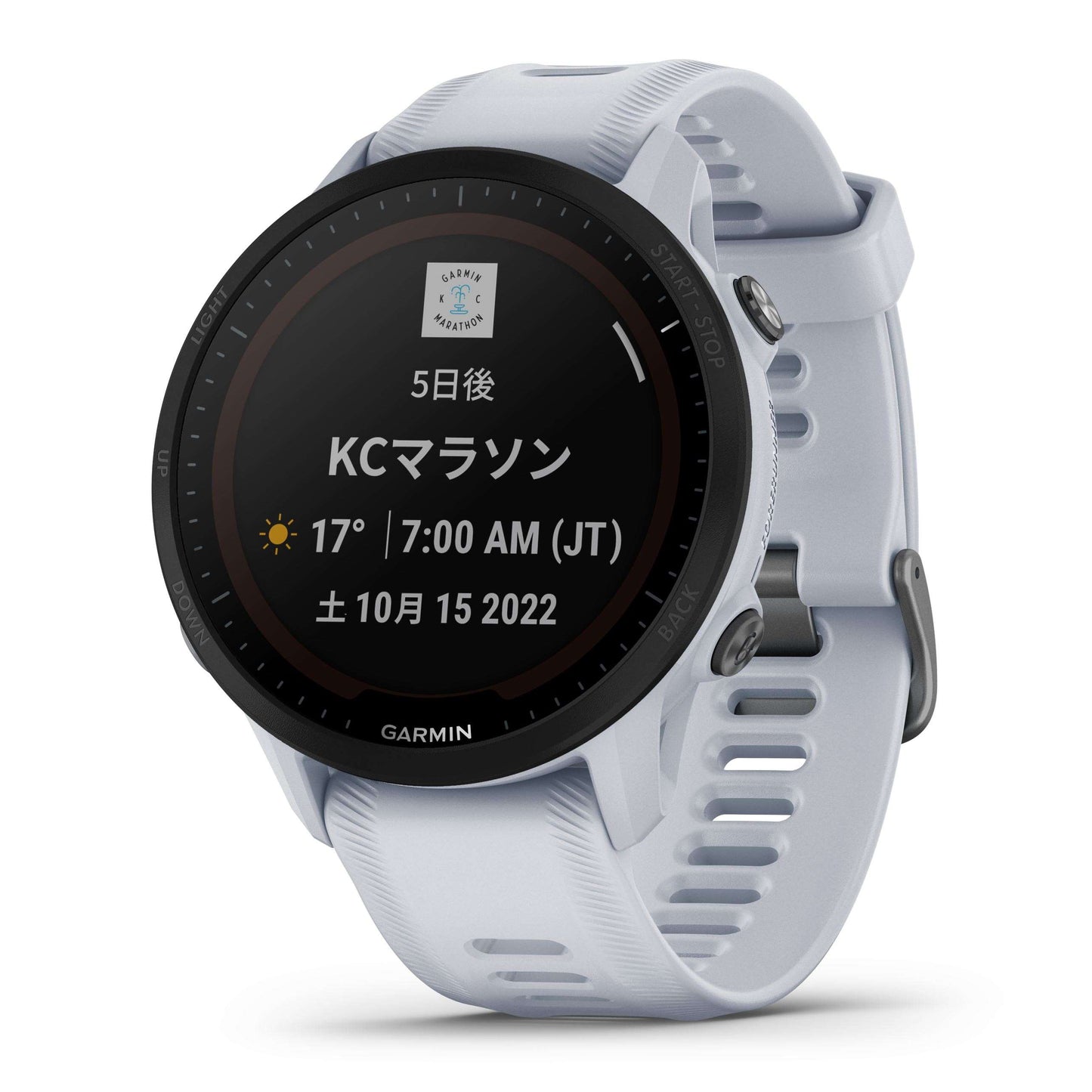 ガーミン GARMIN Forerunner 955 DualPower White フォアランナー デュアルパワー ホワイト GPS ランニング スマートウォッチ ウェアラブル 腕時計 010-02638-D1