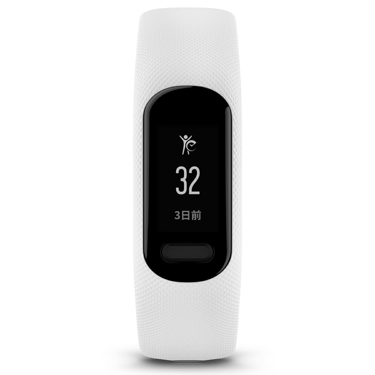 ガーミン GARMIN vivosmart 5 ヴィヴォスマート5 GPS スマートウォッチ ライフログ アクティビティトラッカー 腕時計 メンズ レディース White S/M 010-02645-61