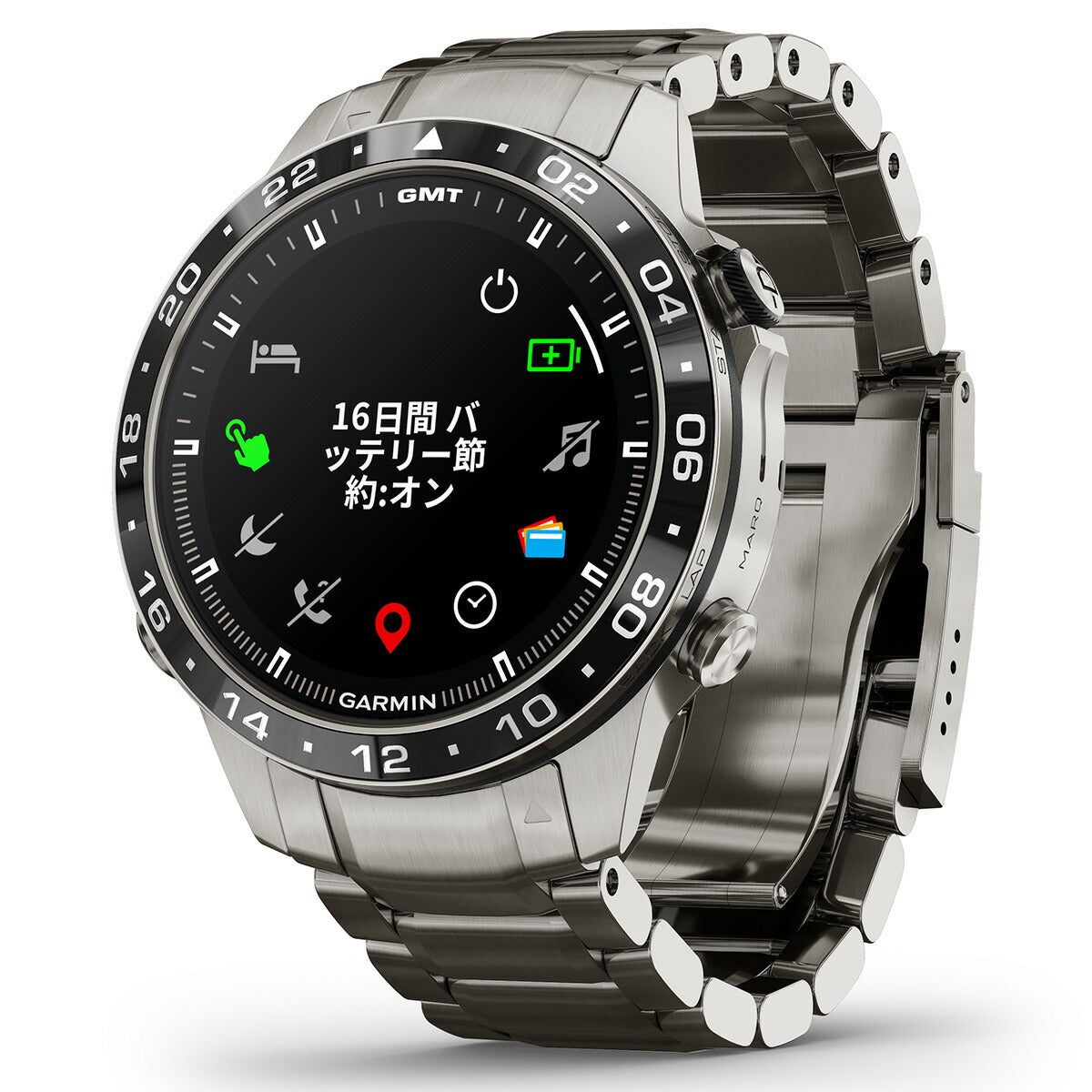 ガーミン GARMIN MARQ Aviator Gen 2 マーク アビエイター 010-02648-A2 GPS スマートウォッチ ウェアラブル 腕時計 メンズ