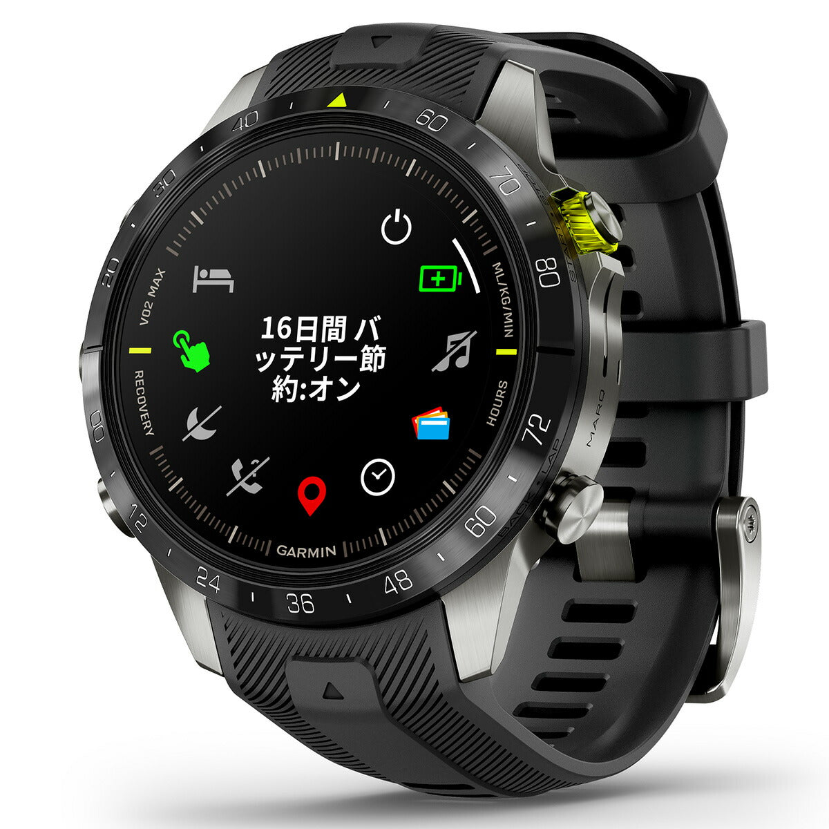 ガーミン GARMIN MARQ Athlete Gen 2 マーク アスリート 010-02648-E2 GPS スマートウォッチ ウェアラブル 腕時計 メンズ