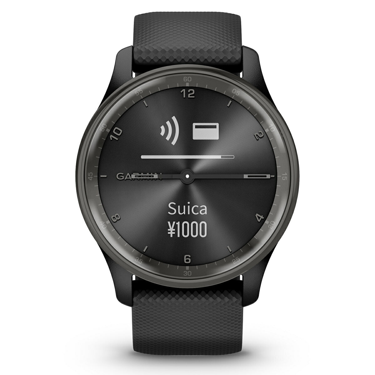 ガーミン GARMIN vivomove Trend ヴィヴォムーブ トレンド ライフログ GPS スマートウォッチ 010-02665-70 腕時計 メンズ レディース Black/Slate