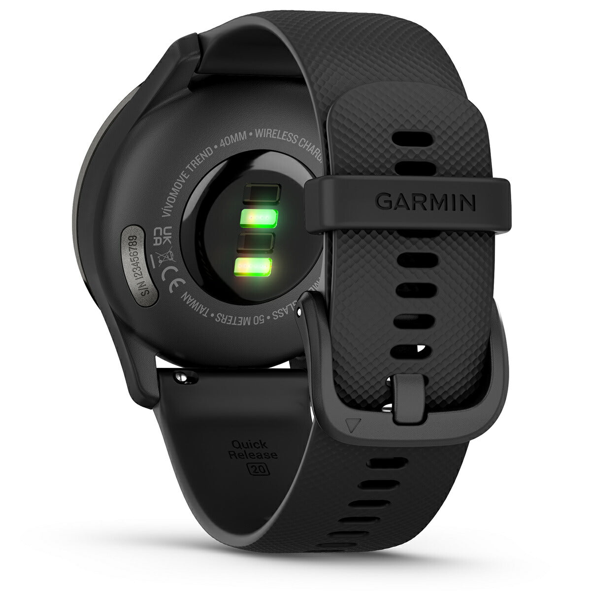 ガーミン GARMIN vivomove Trend ヴィヴォムーブ トレンド ライフログ GPS スマートウォッチ 010-02665-70 腕時計 メンズ レディース Black/Slate
