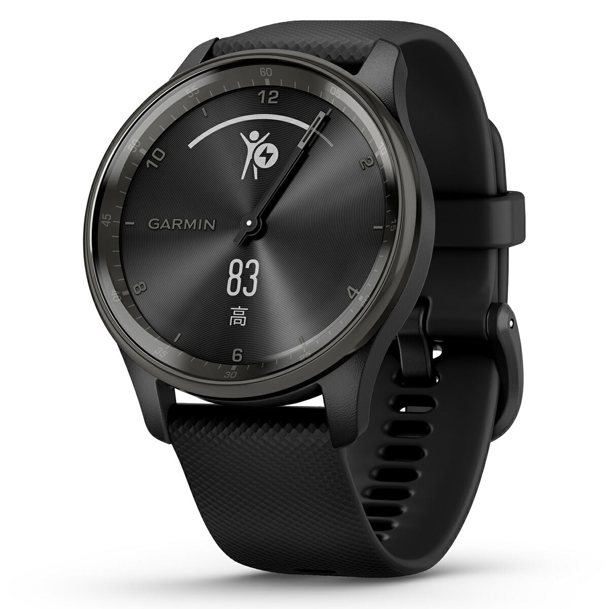 ガーミン GARMIN vivomove Trend ヴィヴォムーブ トレンド ライフログ GPS スマートウォッチ 010-02665-70 腕時計 メンズ レディース Black/Slate