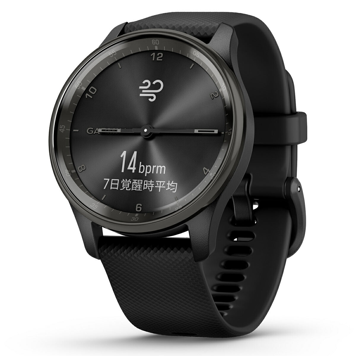 ガーミン GARMIN vivomove Trend ヴィヴォムーブ トレンド ライフログ GPS スマートウォッチ 010-02665-70 腕時計 メンズ レディース Black/Slate