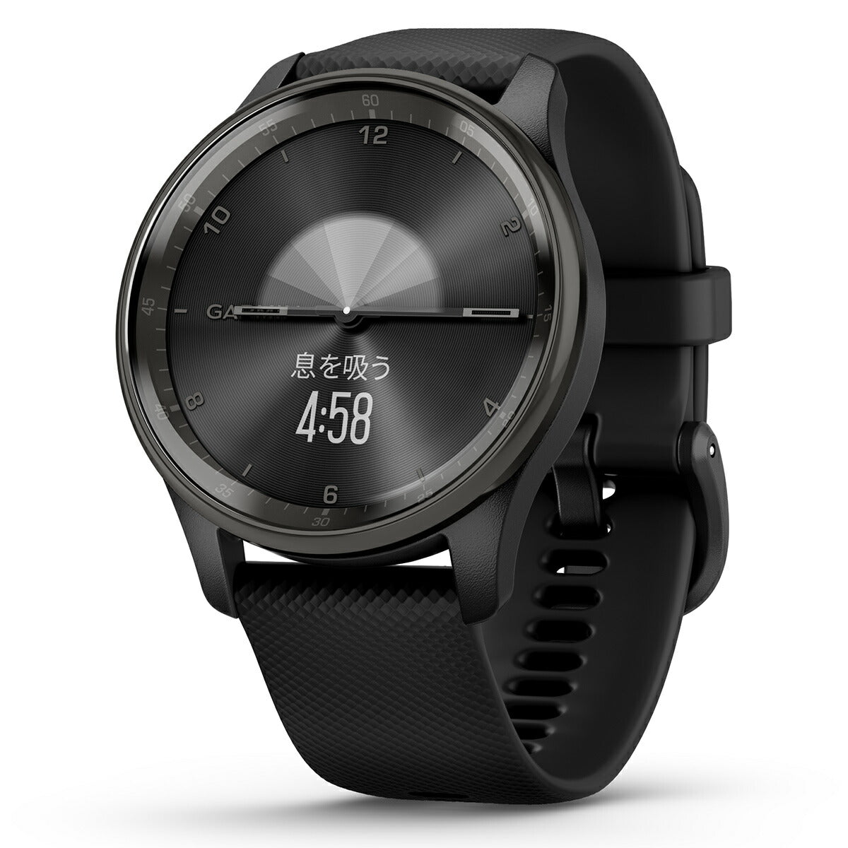 ガーミン GARMIN vivomove Trend ヴィヴォムーブ トレンド ライフログ GPS スマートウォッチ 010-02665-70 腕時計 メンズ レディース Black/Slate