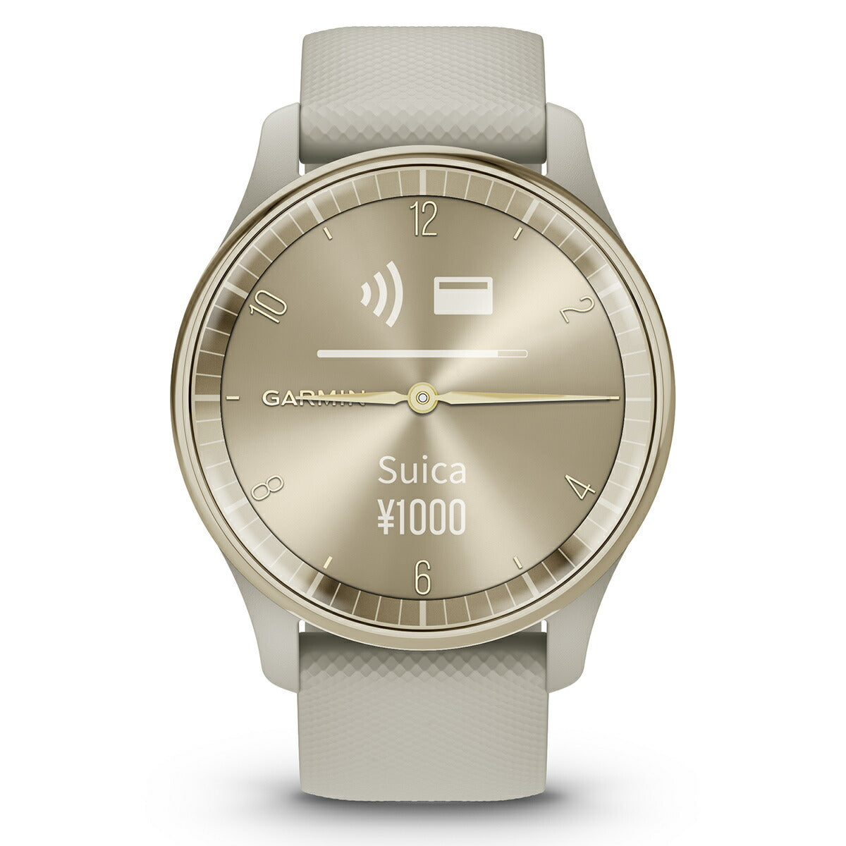 ガーミン GARMIN vivomove Trend ヴィヴォムーブ トレンド ライフログ GPS スマートウォッチ 010-02665-72 腕時計 メンズ レディース French Grey/Cream Gold