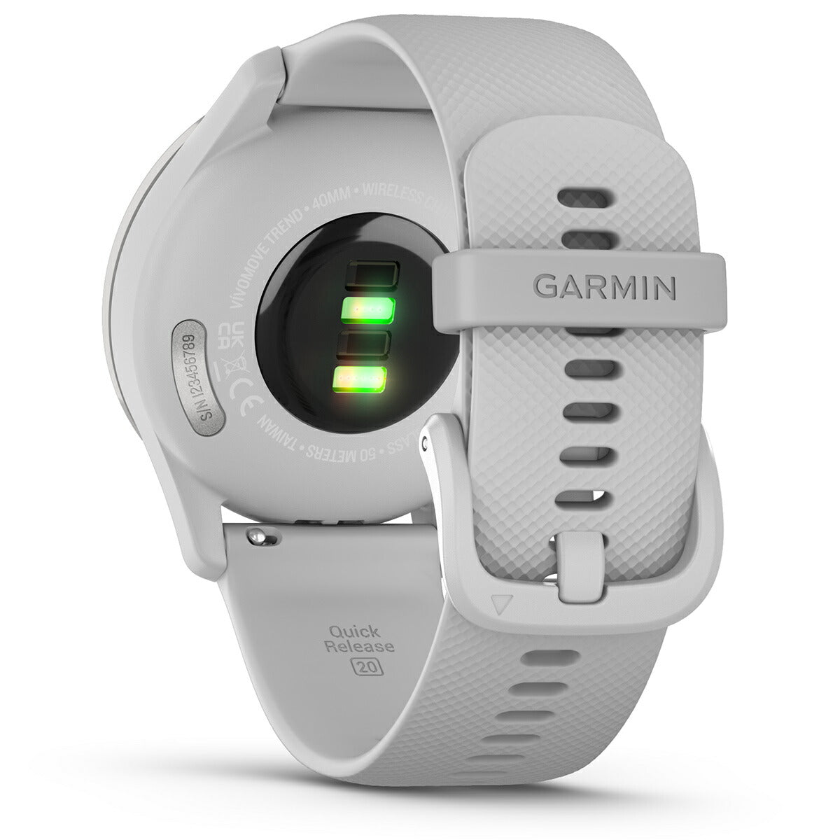 ガーミン GARMIN vivomove Trend ヴィヴォムーブ トレンド ライフログ GPS スマートウォッチ 010-02665-73 腕時計 メンズ レディース Mist Grey/Silver