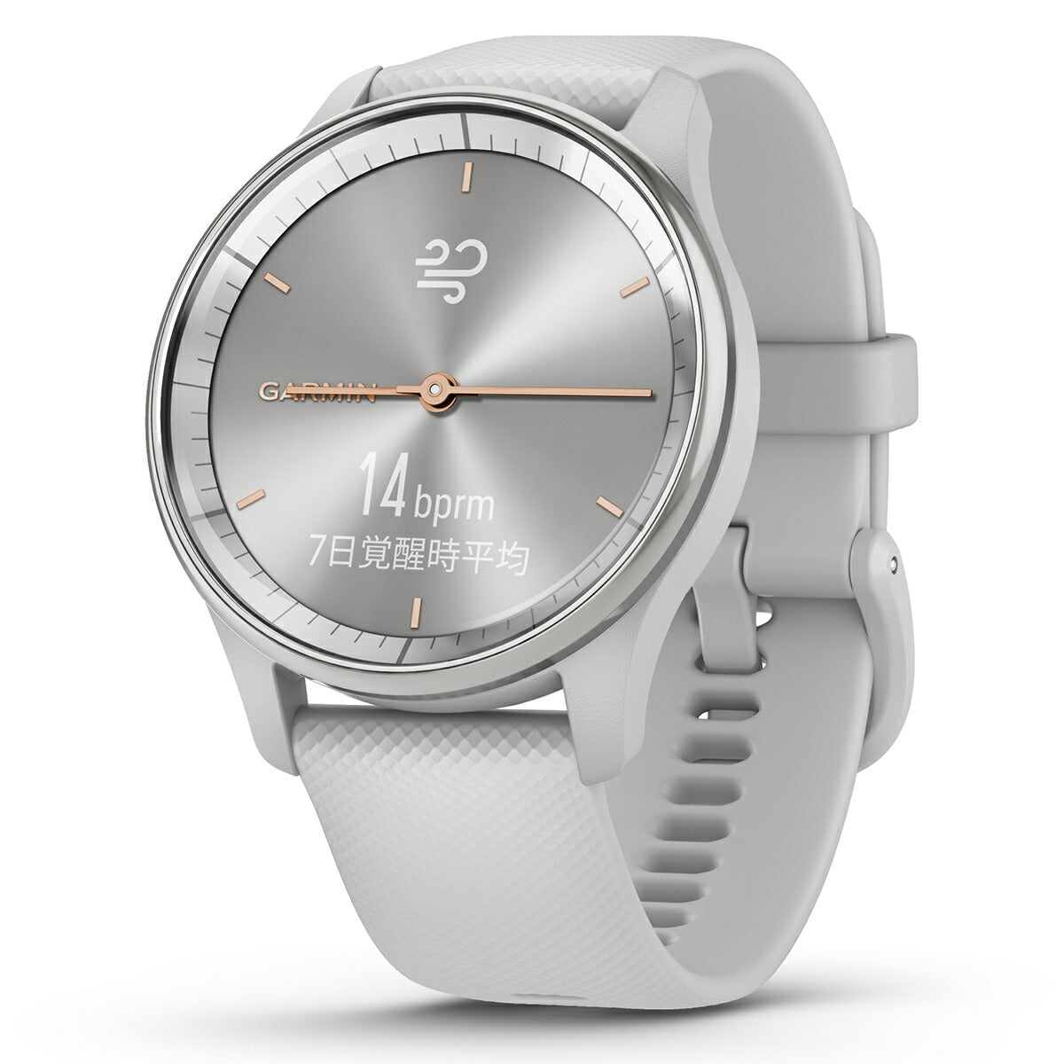 ガーミン GARMIN vivomove Trend ヴィヴォムーブ トレンド ライフログ GPS スマートウォッチ 010-02665-73 腕時計 メンズ レディース Mist Grey/Silver