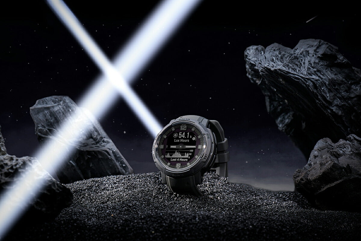ガーミン GARMIN Instinct Crossover インスティンクト クロスオーバー デュアルパワー 010-02730-41 Dual Power Graphite GPS スマートウォッチ アウトドア 腕時計