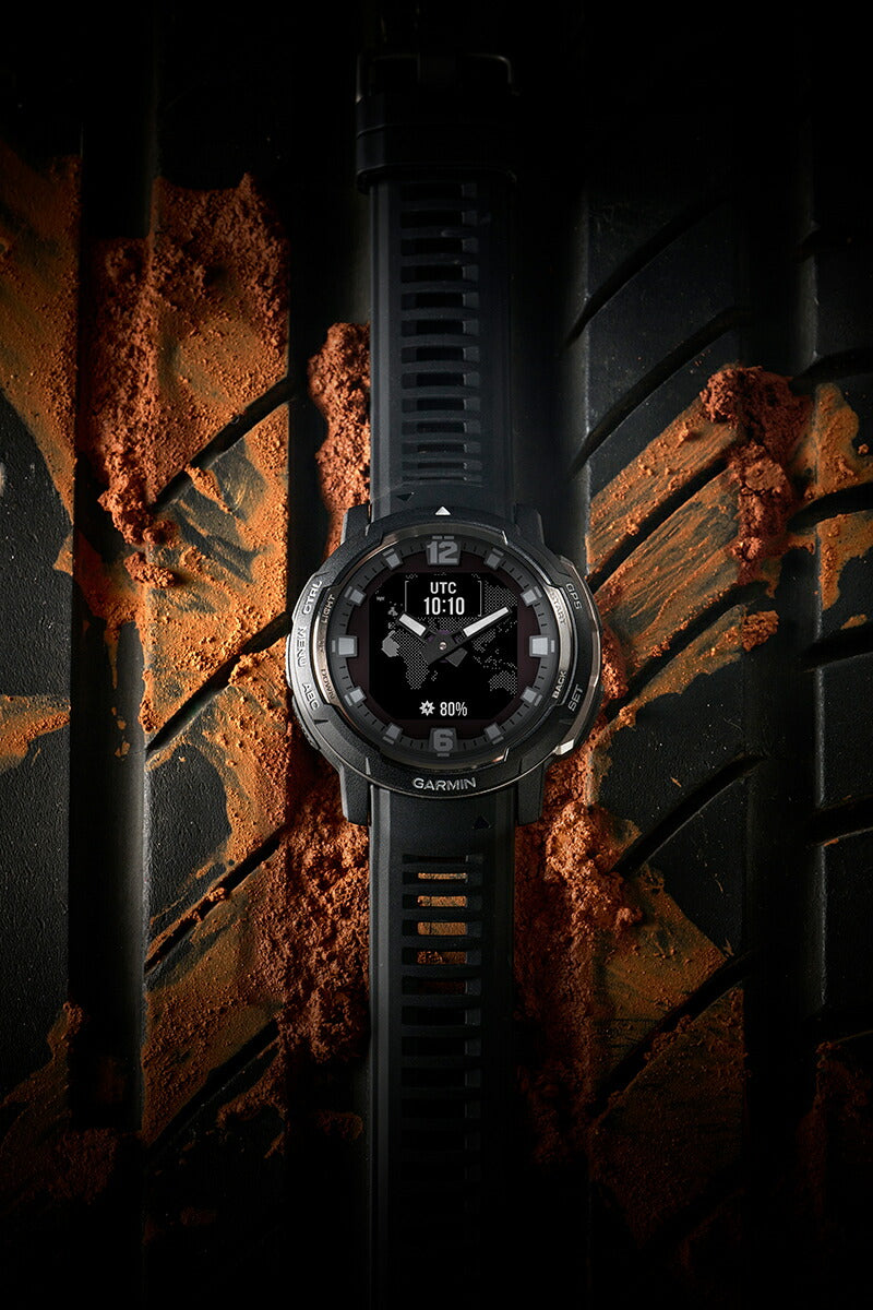 ガーミン GARMIN Instinct Crossover インスティンクト クロスオーバー デュアルパワー 010-02730-41 Dual Power Graphite GPS スマートウォッチ アウトドア 腕時計
