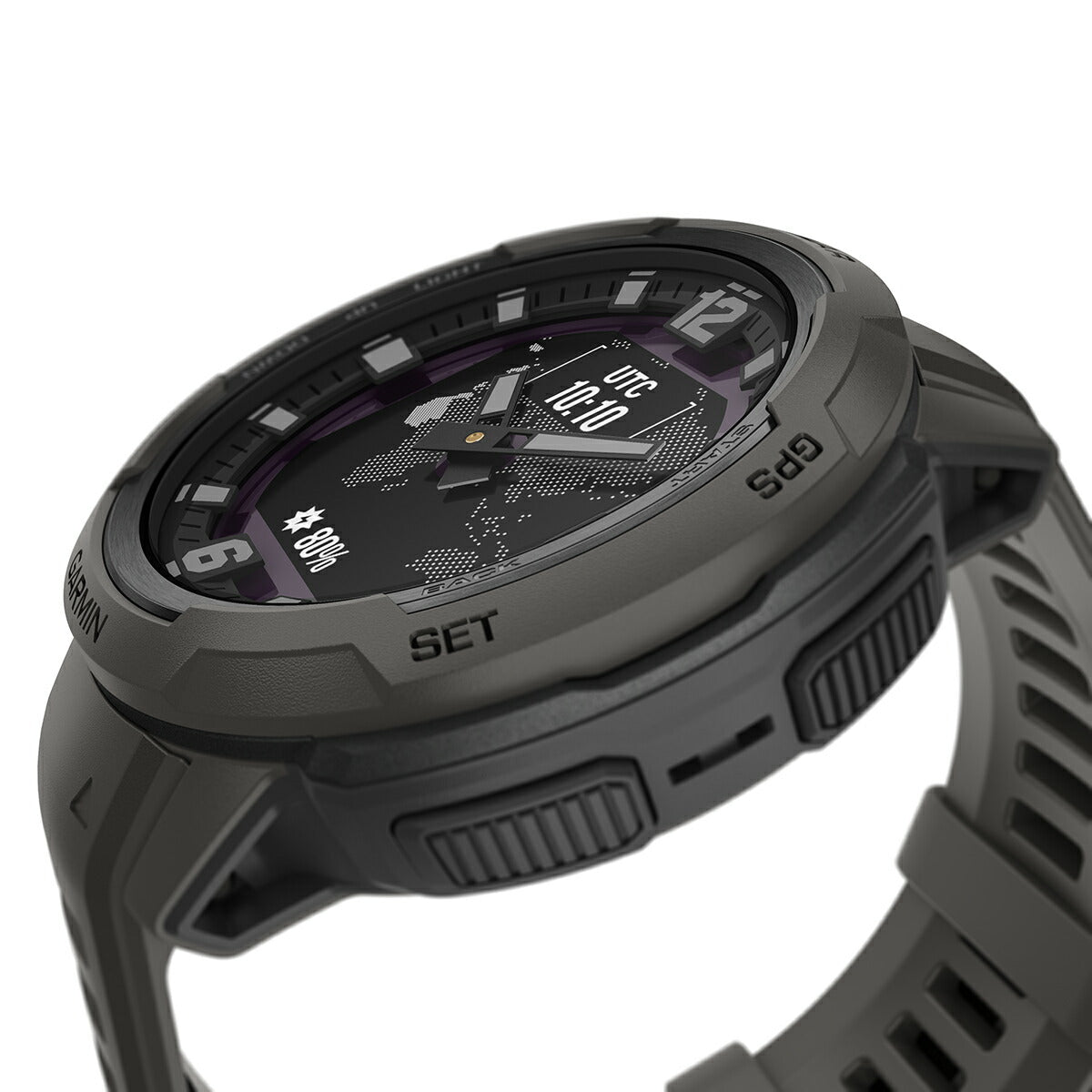 ガーミン GARMIN Instinct Crossover インスティンクト クロスオーバー デュアルパワー 010-02730-41 Dual Power Graphite GPS スマートウォッチ アウトドア 腕時計