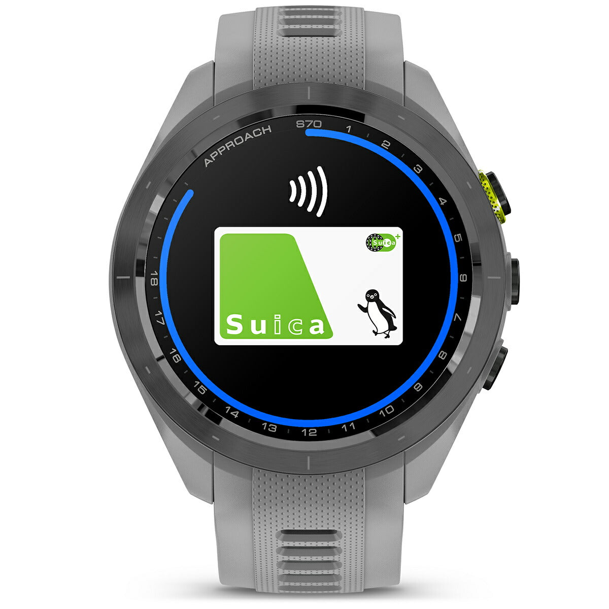ガーミン GARMIN Approach S70 アプローチ S70 42mm ゴルフ GPS スマートウォッチ ウェアラブル 010-02746-21 腕時計 メンズ レディース グレー