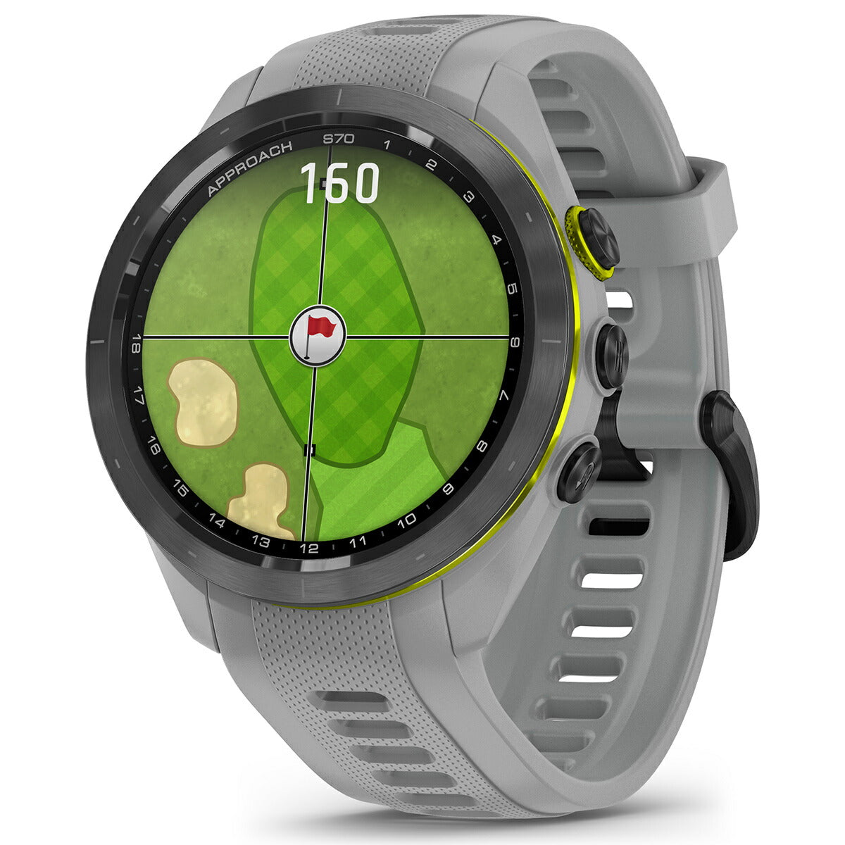 ガーミン GARMIN Approach S70 アプローチ S70 42mm ゴルフ GPS スマートウォッチ ウェアラブル 010-02746-21 腕時計 メンズ レディース グレー