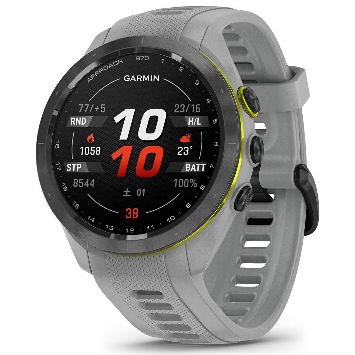 ガーミン GARMIN Approach S70 アプローチ S70 42mm ゴルフ GPS スマートウォッチ ウェアラブル 010-02746-21 腕時計 メンズ レディース グレー