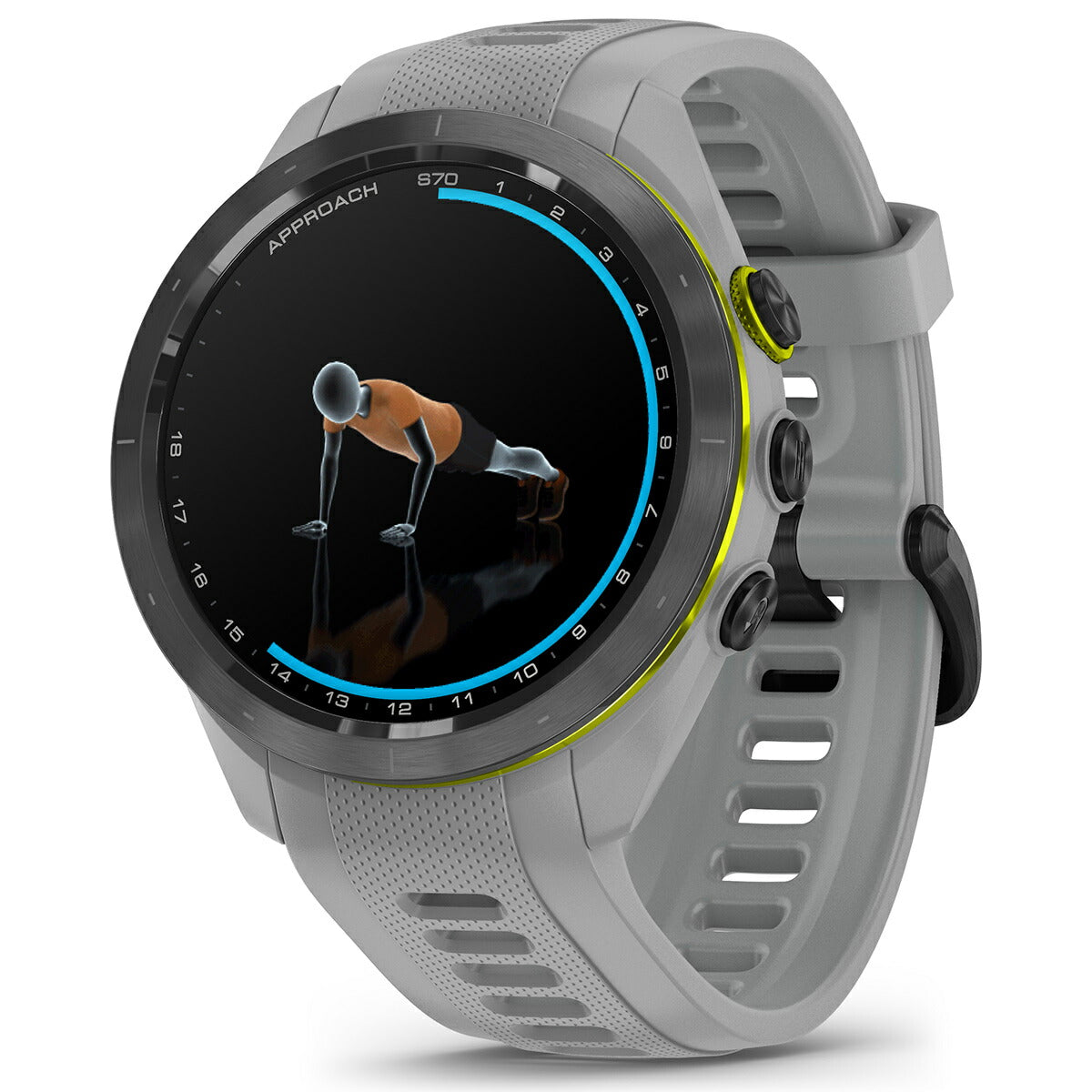 ガーミン GARMIN Approach S70 アプローチ S70 42mm ゴルフ GPS スマートウォッチ ウェアラブル 010-02746-21 腕時計 メンズ レディース グレー