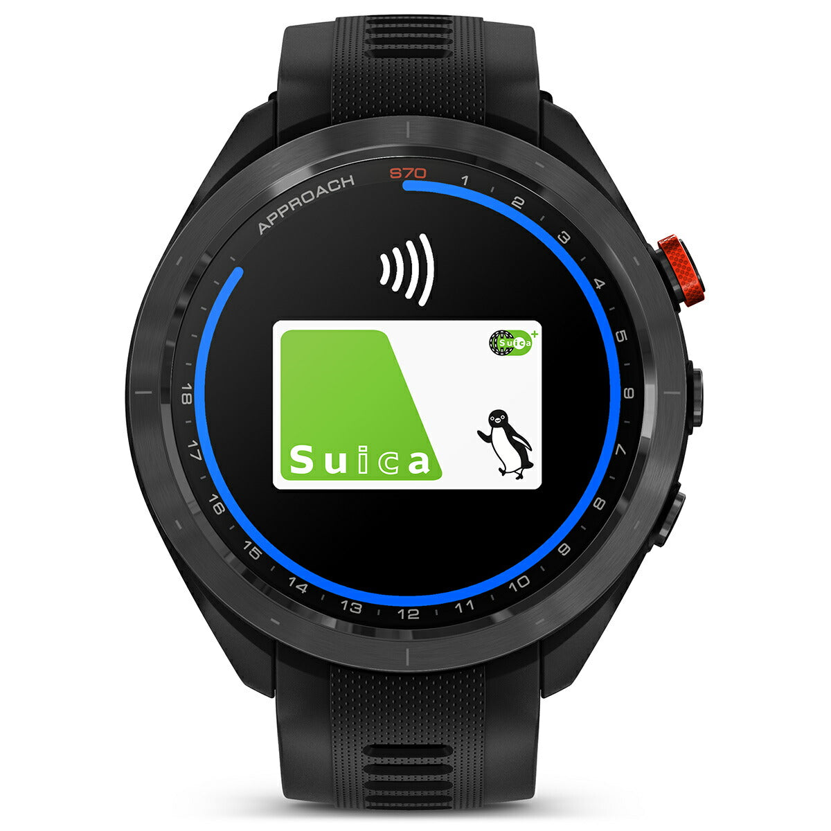 ガーミン GARMIN Approach S70 アプローチ S70 47mm ゴルフ GPS スマートウォッチ ウェアラブル 010-02746-22 腕時計 メンズ レディース ブラック