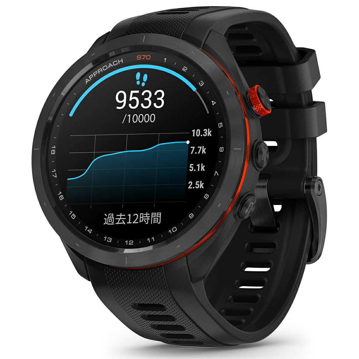 ガーミン GARMIN Approach S70 アプローチ S70 47mm ゴルフ GPS スマートウォッチ ウェアラブル 010-02746-22 腕時計 メンズ レディース ブラック