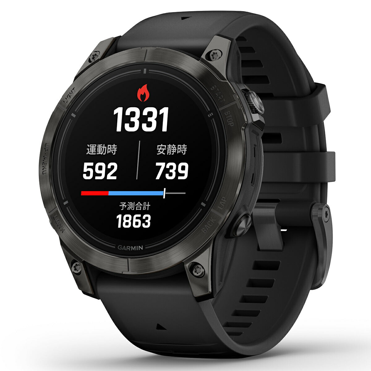 ガーミン GARMIN epix Pro Gen 2 47mm Sapphire エピックス プロ サファイヤ 010-02803-52 Ti Carbon Gray DLC / Black GPS スマートウォッチ 腕時計