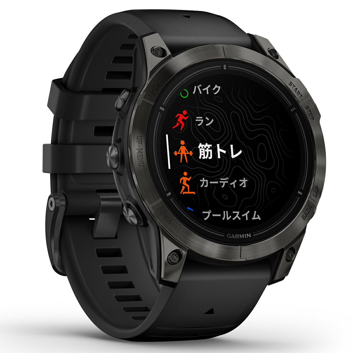 ガーミン GARMIN epix Pro Gen 2 47mm Sapphire エピックス プロ サファイヤ 010-02803-52 Ti Carbon Gray DLC / Black GPS スマートウォッチ 腕時計