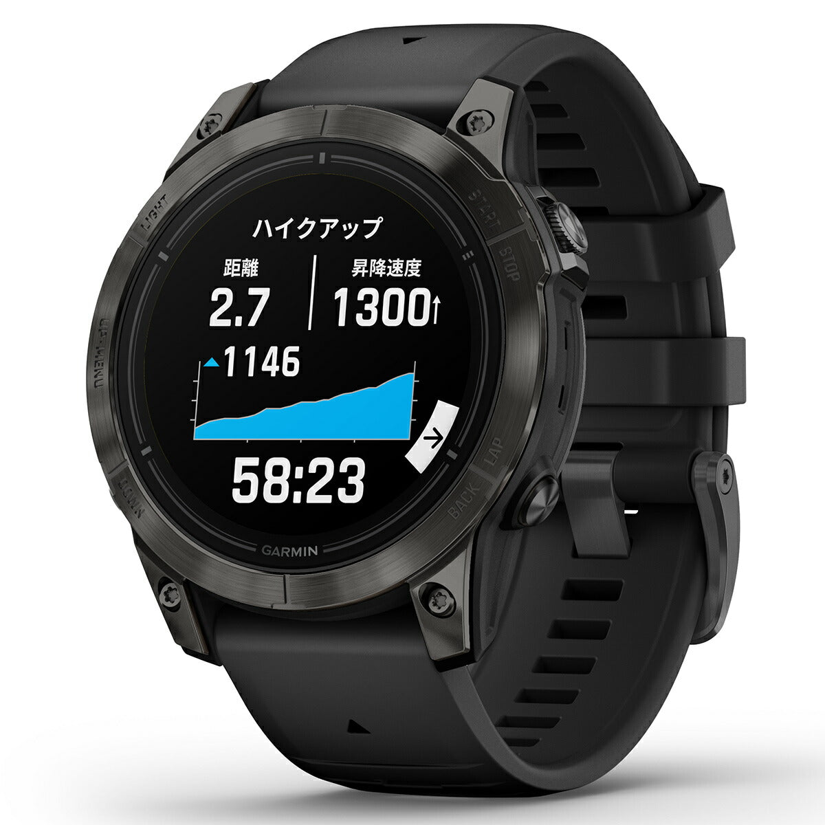 ガーミン GARMIN epix Pro Gen 2 47mm Sapphire エピックス プロ サファイヤ 010-02803-52 Ti Carbon Gray DLC / Black GPS スマートウォッチ 腕時計