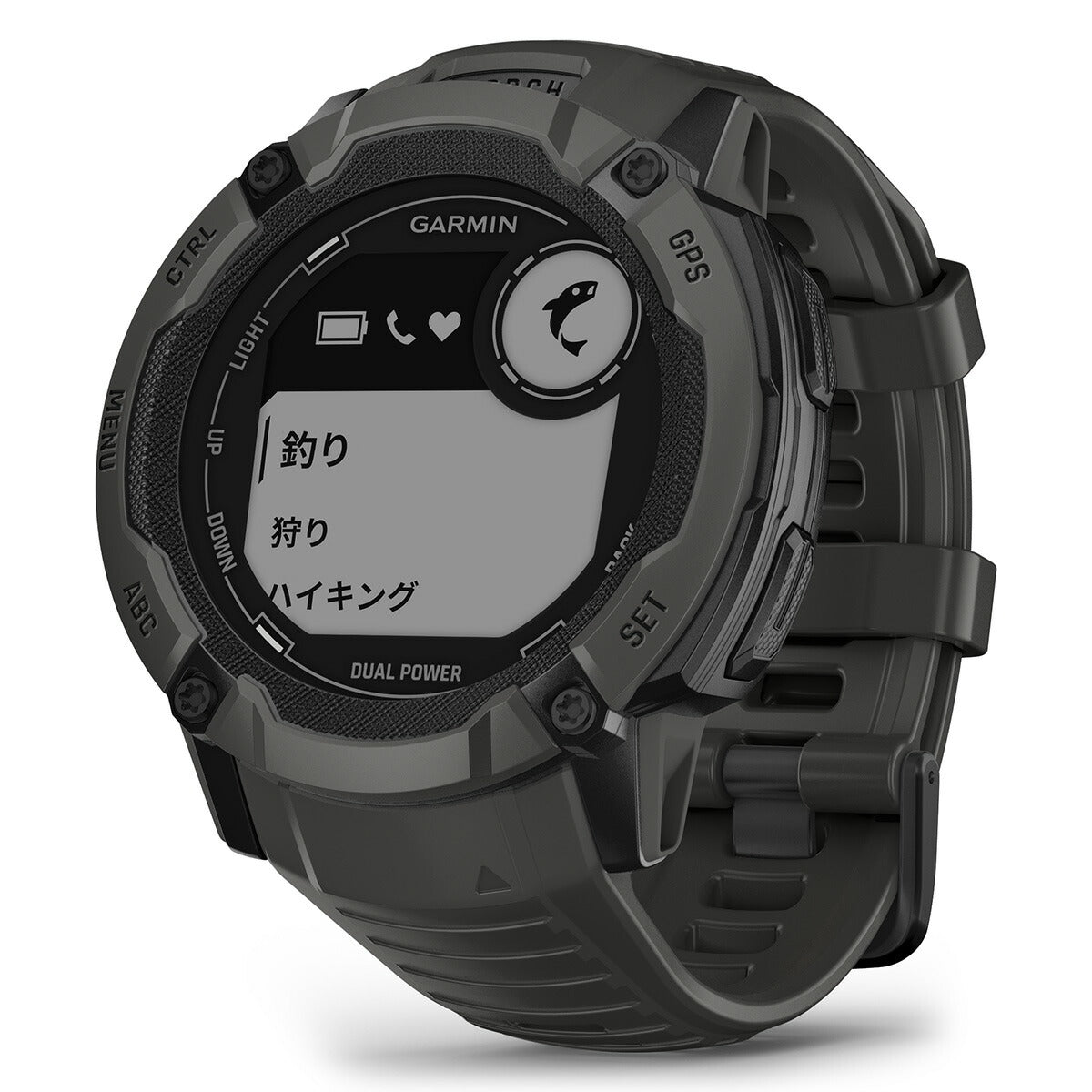 ガーミン GARMIN Instinct 2X Dual Power インスティンクト2X デュアルパワー 010-02805-22 GPS スマートウォッチ 腕時計 メンズ レディース