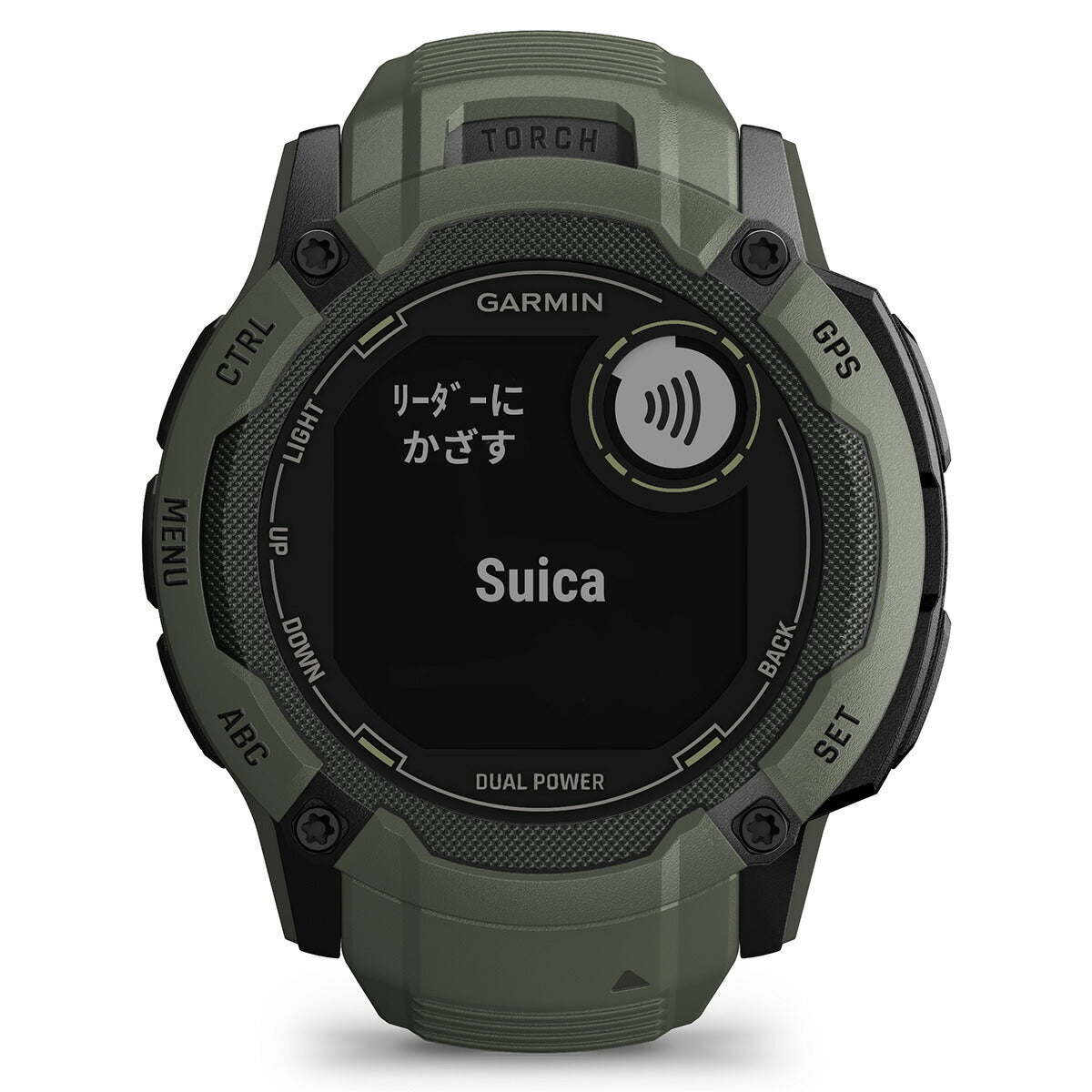 ガーミン GARMIN Instinct 2X Dual Power インスティンクト2X デュアルパワー 010-02805-52 GPS スマートウォッチ アウトドア 腕時計 メンズ レディース Moss