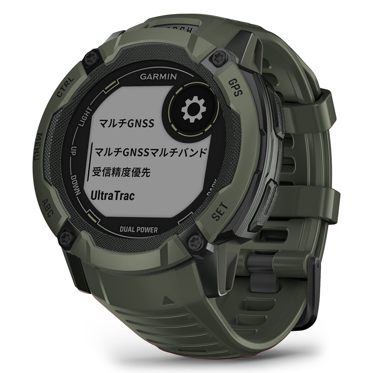 ガーミン GARMIN Instinct 2X Dual Power インスティンクト2X デュアルパワー 010-02805-52 GPS スマートウォッチ アウトドア 腕時計 メンズ レディース Moss