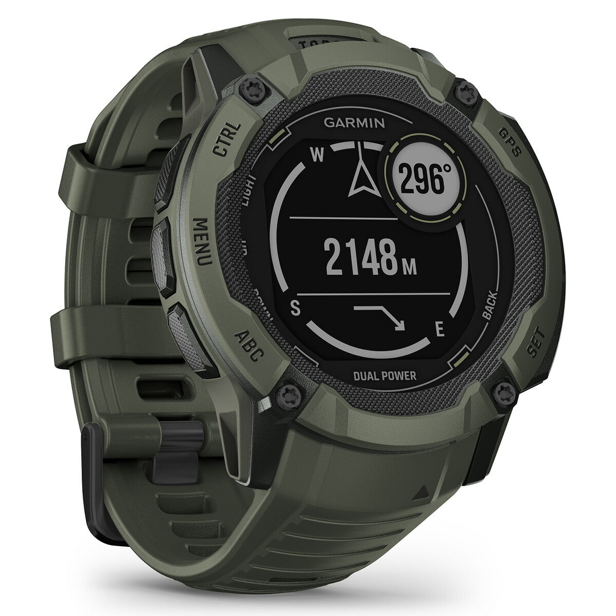 ガーミン GARMIN Instinct 2X Dual Power インスティンクト2X デュアルパワー 010-02805-52 GPS スマートウォッチ アウトドア 腕時計 メンズ レディース Moss