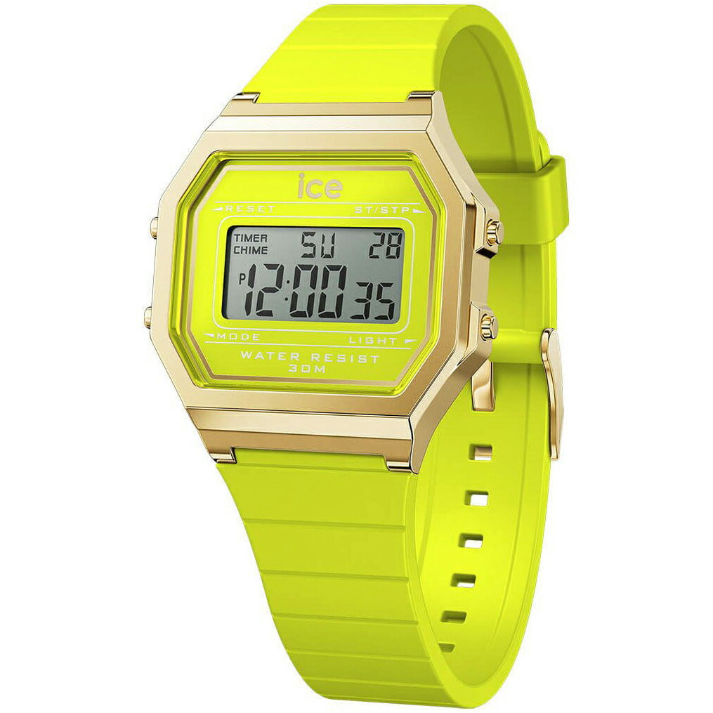 アイスウォッチ ICE-WATCH デジタル 腕時計 メンズ レディース アイスデジット レトロ ICE digit retro サニーライム スモール 022054