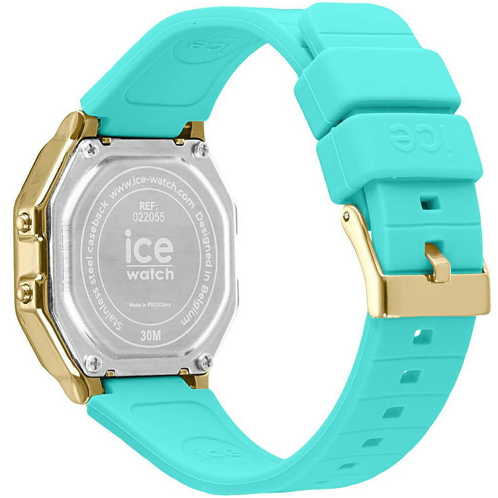 アイスウォッチ ICE-WATCH デジタル 腕時計 メンズ レディース アイスデジット レトロ ICE digit retro ブルーキュラソー スモール 022055