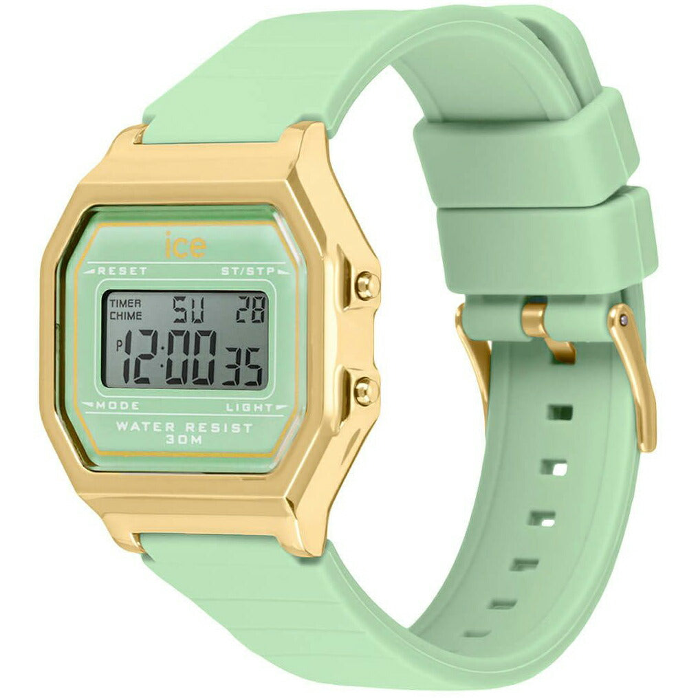 アイスウォッチ ICE-WATCH デジタル 腕時計 メンズ レディース アイスデジット レトロ ICE digit retro ラグーングリーン スモール 022060