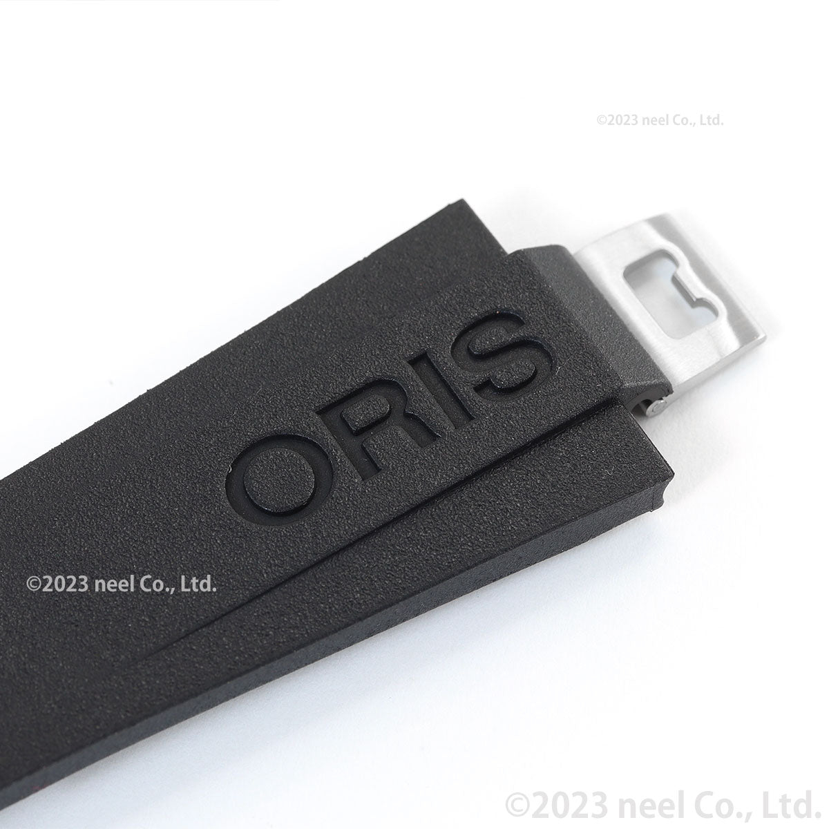 オリス ORIS アクイスデイト キャリバー400 43.5mm用 ブラックラバーストラップ 替えバンド メンズ 07 4 24 74EB