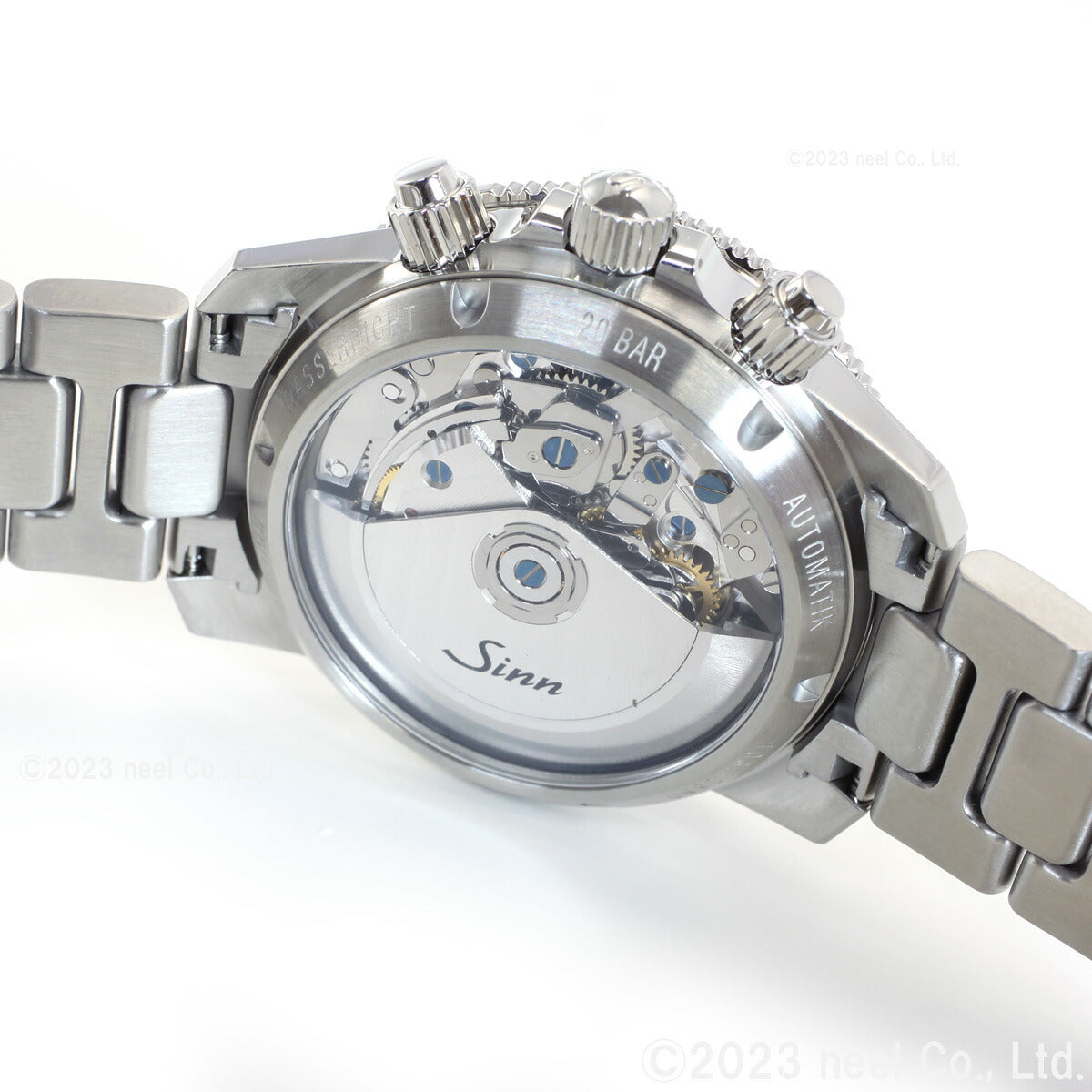 Sinn ジン 103.B.SA.AUTO 自動巻き 腕時計 メンズ Instrument Chronographs インストゥルメント クロノグラフ ステンレスバンド ドイツ製【60回分割手数料無料!】