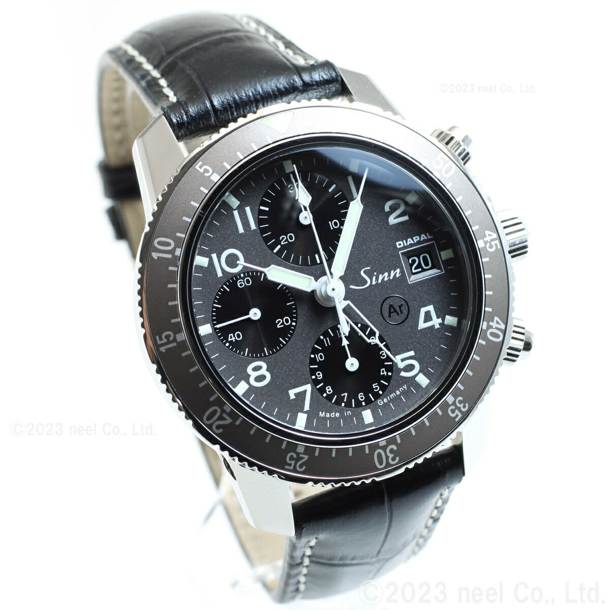 Sinn ジン 103.B.SA.DIAPAL 自動巻き 腕時計 メンズ Instrument Chronographs インストゥルメント クロノグラフ カウレザーストラップ ドイツ製【60回分割手数料無料!】